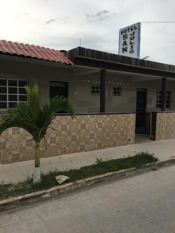 Hotel San Julio Celestun Exterior foto