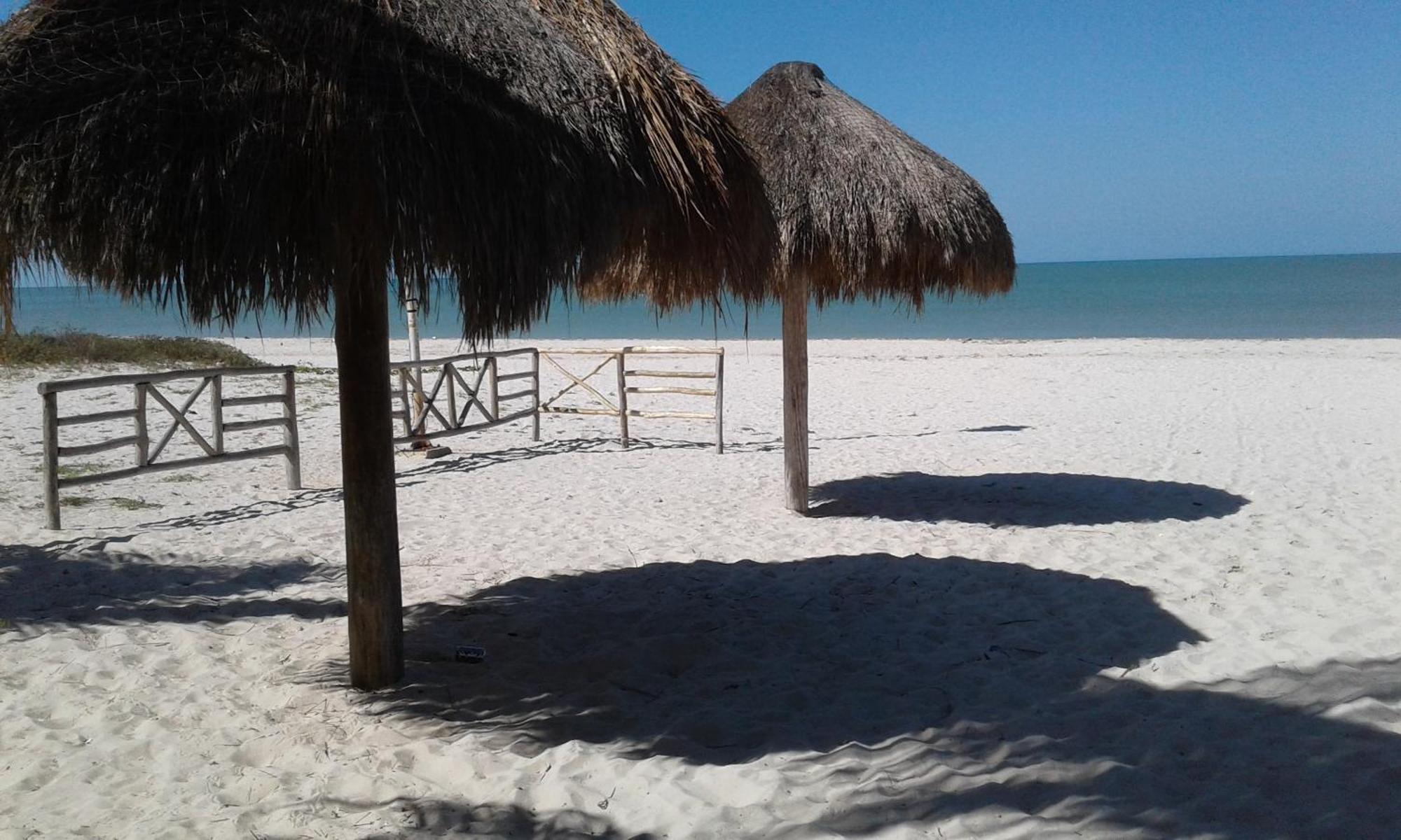 Hotel San Julio Celestun Exterior foto